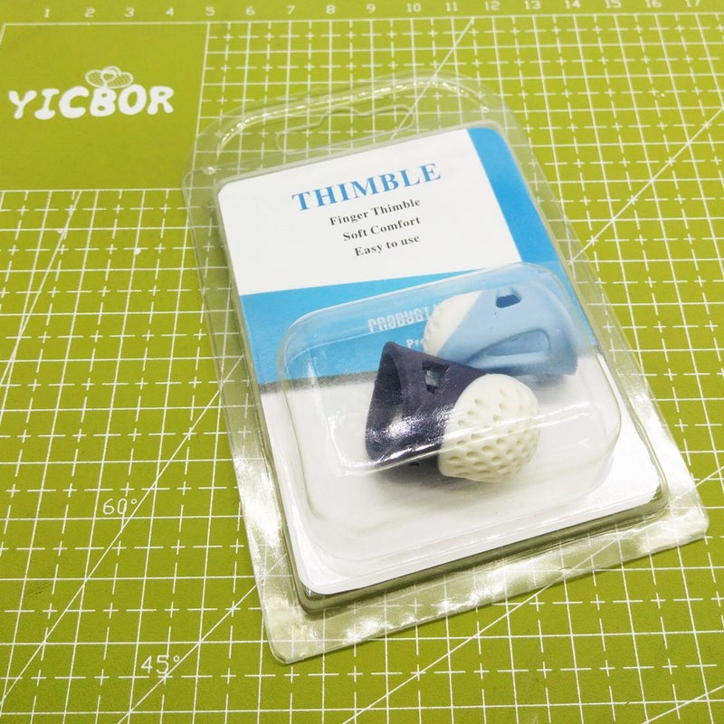 YICBOR Household Sewing DIY Tools Thimble Finger Protector Quilting Craft Accessories Comfortable non-slip FT0821 Thimble Finger (FT-0821-SET) - Image 3